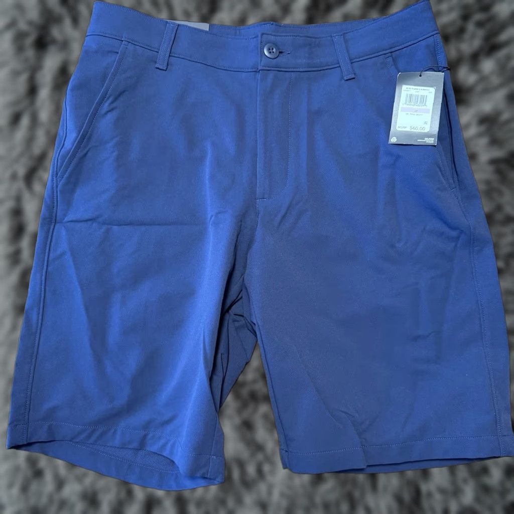 Under Armour Under Armour UA Tech Shorts Mens 32 Navy Blue Golf Athletic 10" Inseam Polyester New Size US 32 / EU 48 - 1 Thumbnail
