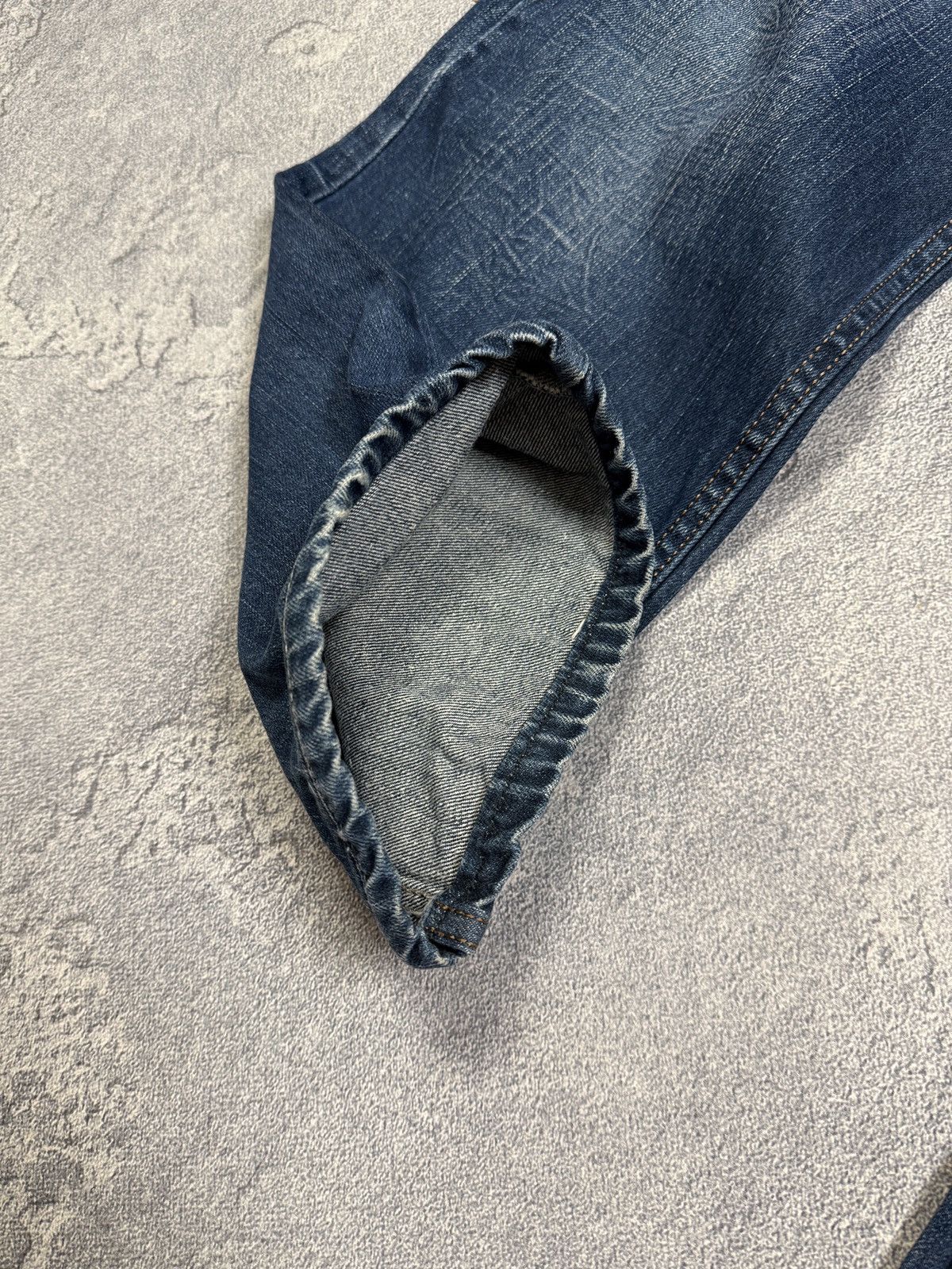 Diesel Y2K Vintage Diesel Jeans Big D Logo Distressed Baggy japan Size US 34 / EU 50 - 10 Thumbnail