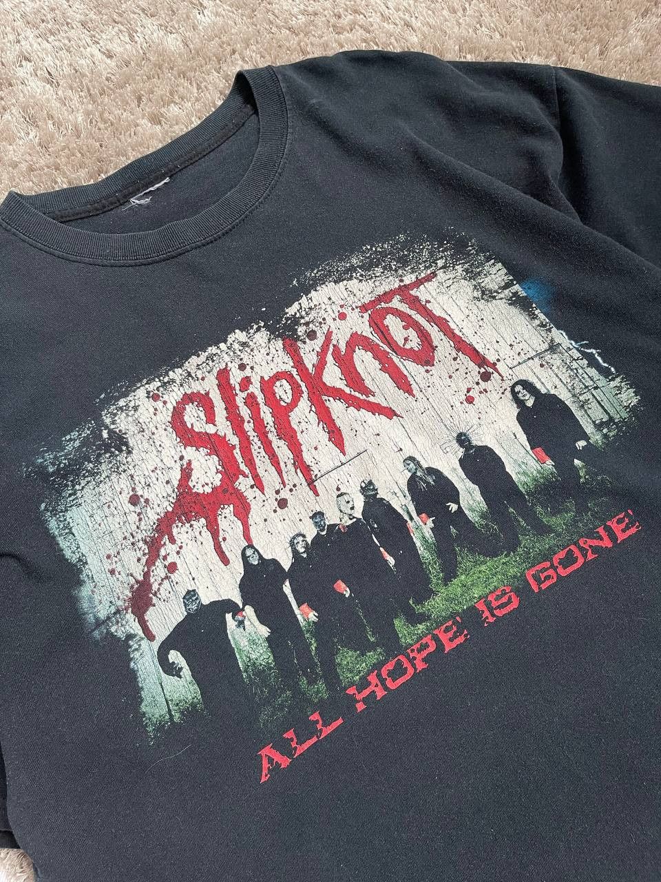 Band Tees × Slipknot × Vintage SLIPKNOT all hope is gone tee Size US XL / EU 56 / 4 - 4 Thumbnail