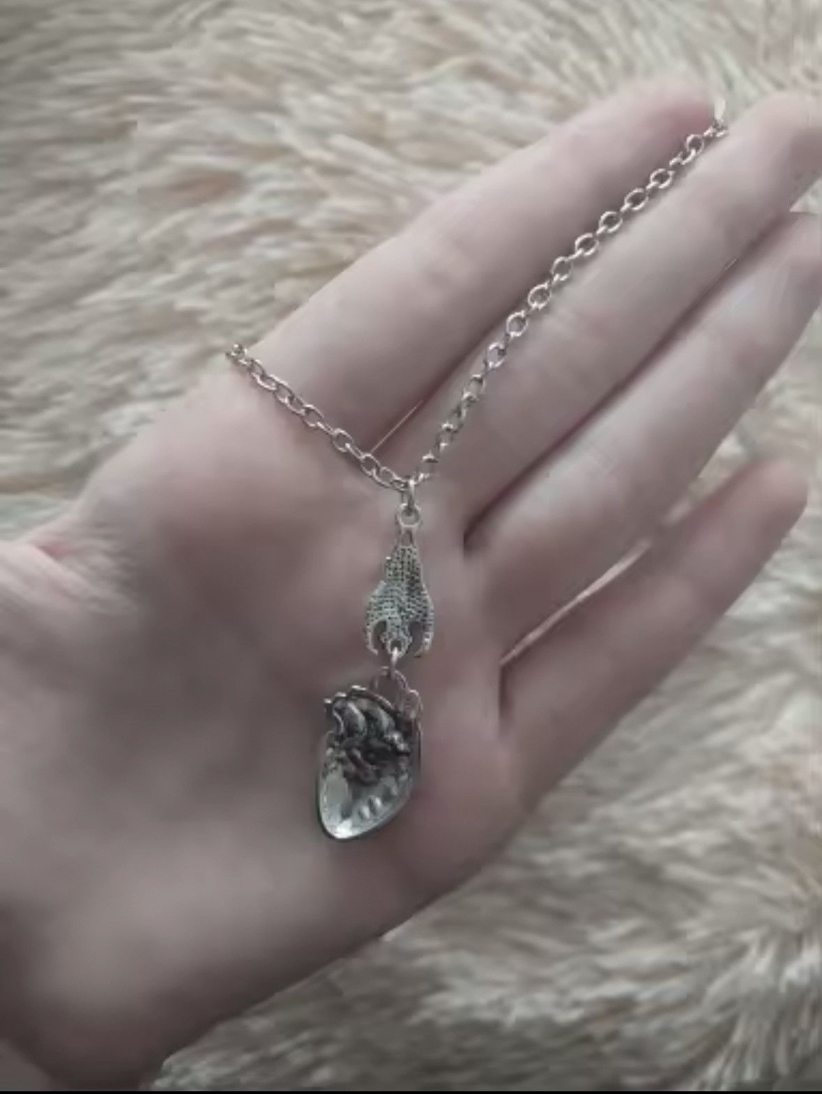 Other Anatomy heart Halloween necklace chain Size ONE SIZE - 6 Thumbnail