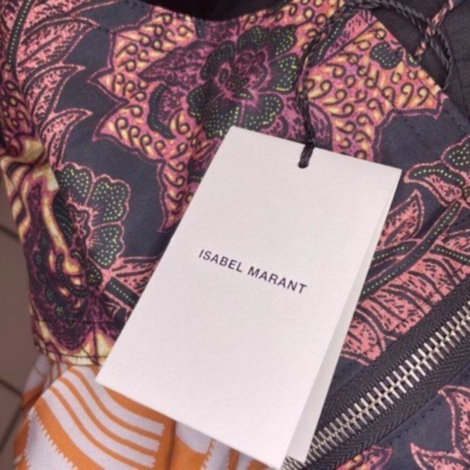 Isabel Marant Isabel Marant Embroidered Crop Top Copper size 8 Size M / US 6-8 / IT 42-44 - 6 Thumbnail