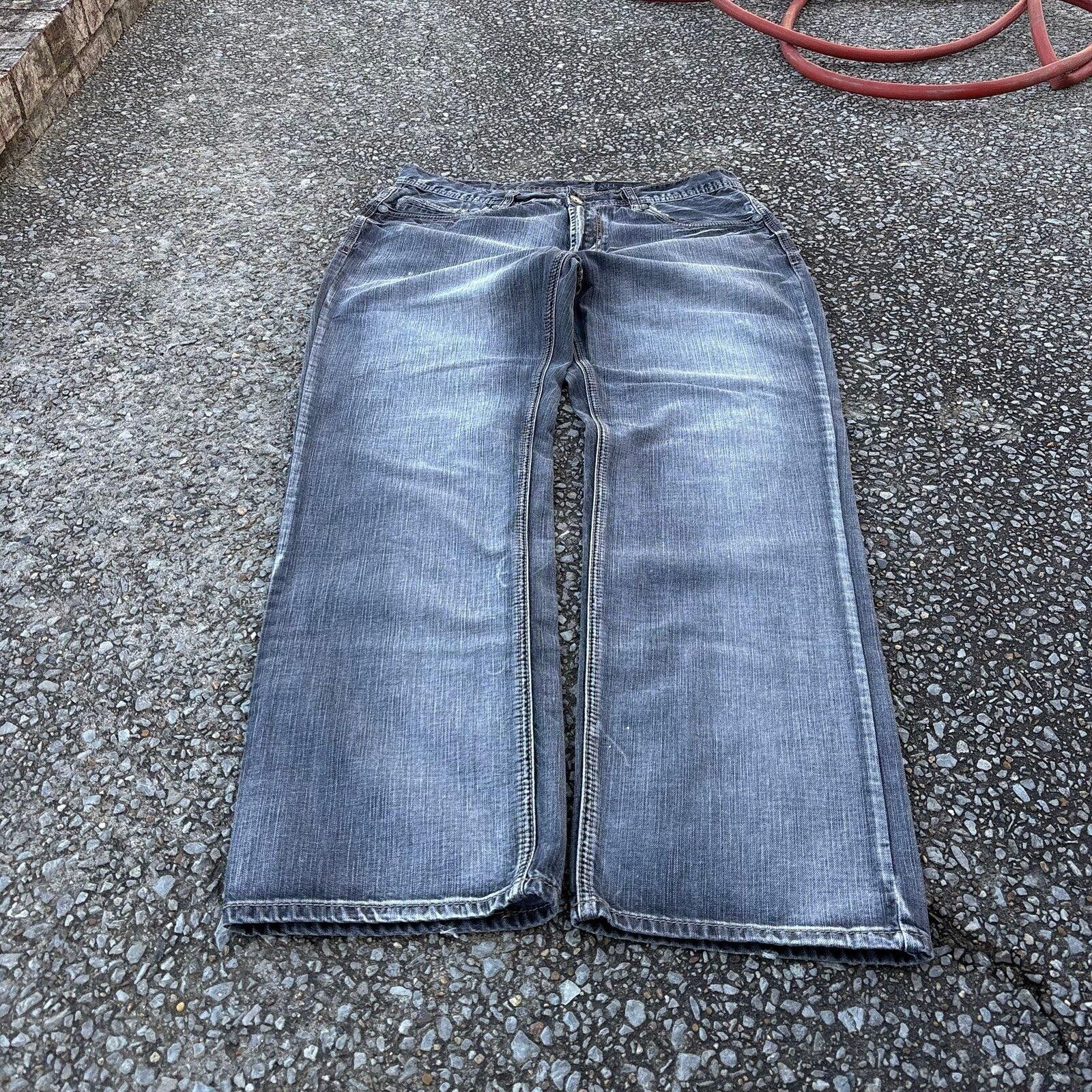 Southpole Y2K baggy black faded jeans Size US 36 / EU 52 - 7 Thumbnail