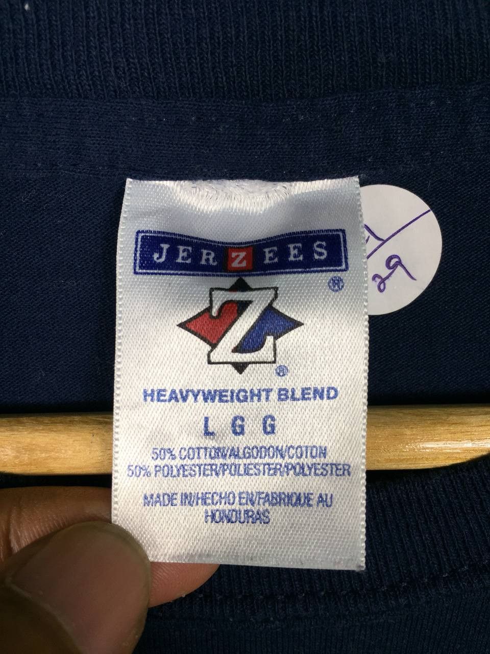 Jerzees × Vintage Vtg 50/50 Jerzees Millville Army Air Field Museum Tee Size US L / EU 52-54 / 3 - 8 Thumbnail