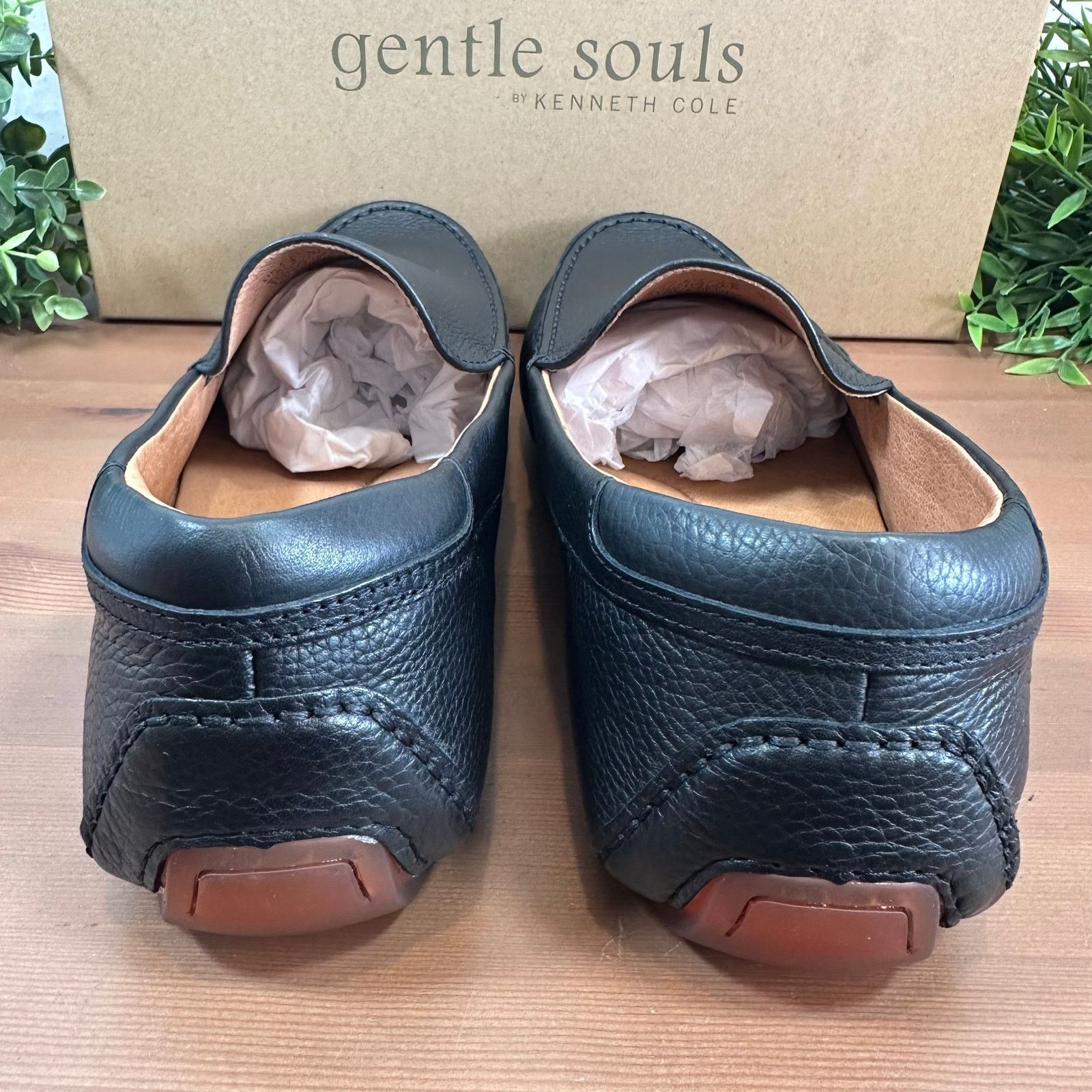 Gentle Souls Gentle Souls by Kenneth Cole Nyle Black Driver Loafers Size US 9.5 / EU 42-43 - 5 Thumbnail