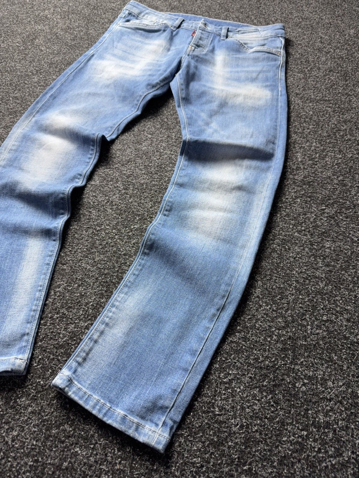 Dsquared2 Luxury Y2K Distressed Dsquared2 skinny denim pants jeans Size US 30 / EU 46 - 3 Thumbnail