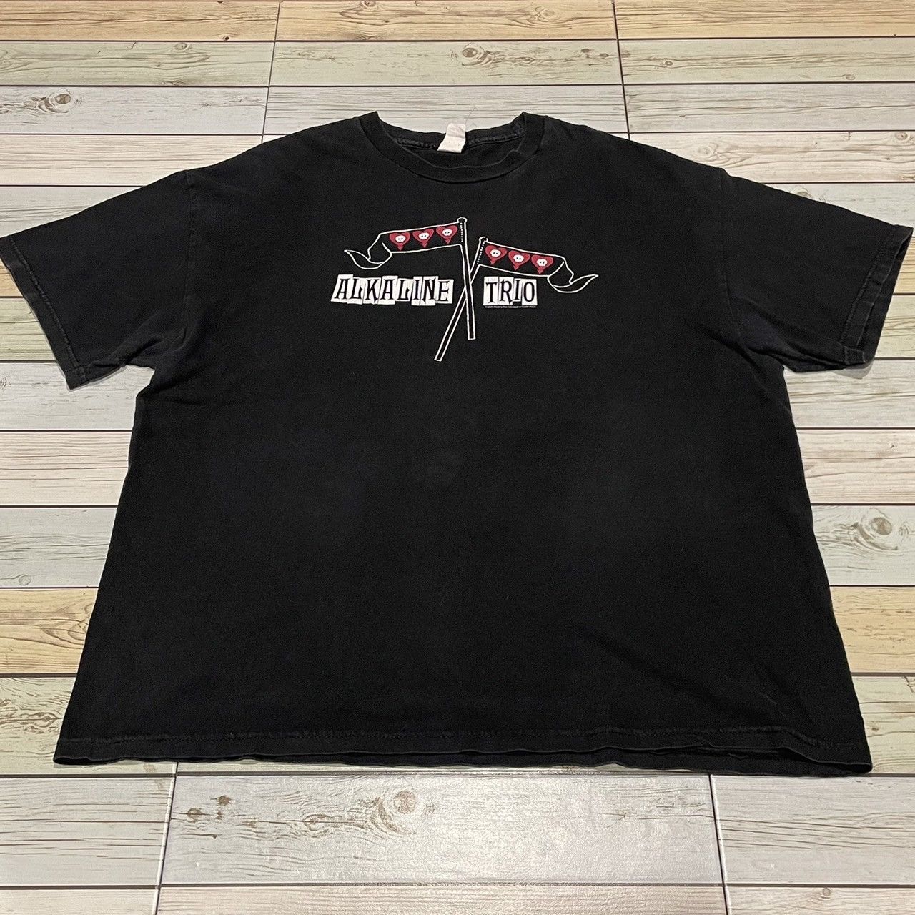 Rare Vintage Alkaline Trio Pop Punk Emo Band Tour Tee