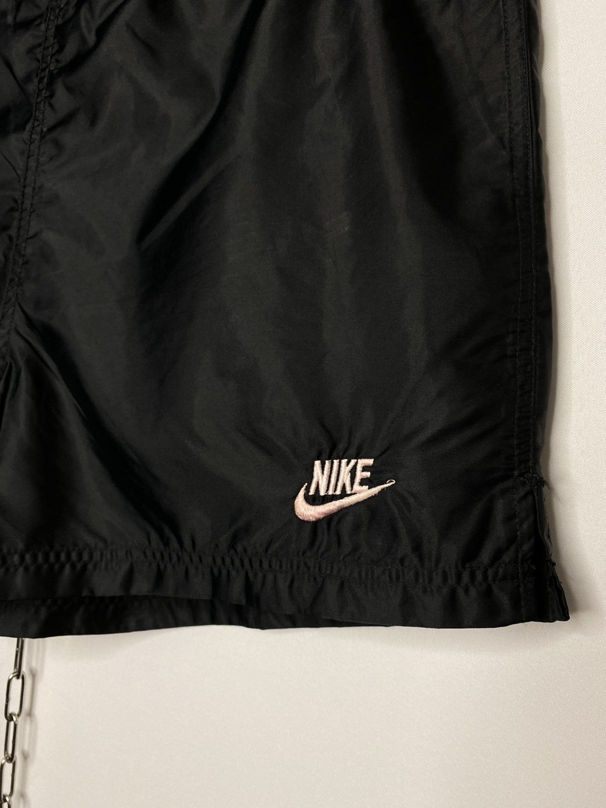 Other Vintage 80s Nike Nylon Shorts Retro Rare Y2K Drill Size US 38 / EU 54 - 5 Thumbnail