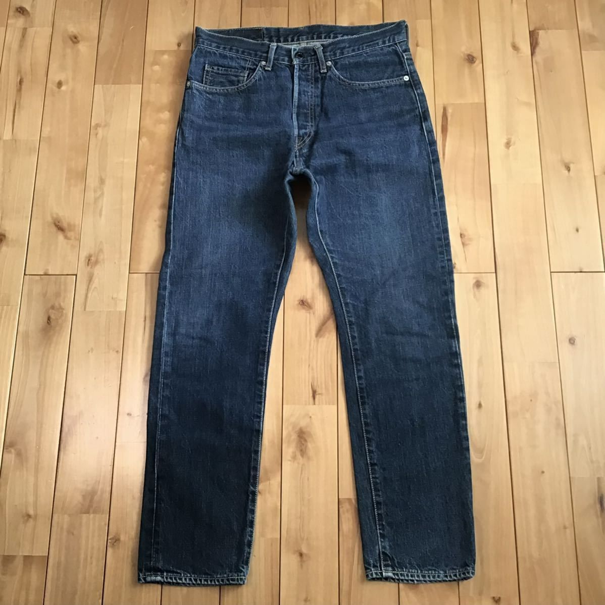 Bape A BATHING APE Baby Milo Denim Pants Indigo M Size US 30 / EU 46 - 2 Thumbnail
