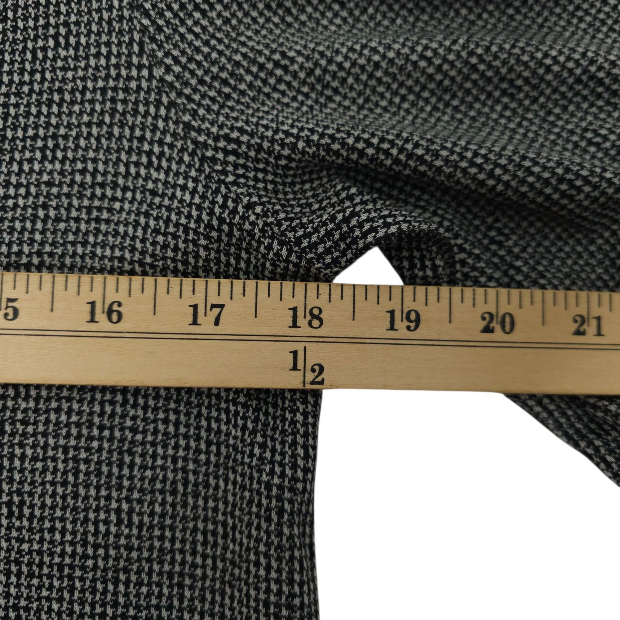 J. Jill J JILL Wearever Dress Womens S Gray Houndstooth Flutter Size S / US 4 / IT 40 - 16 Thumbnail