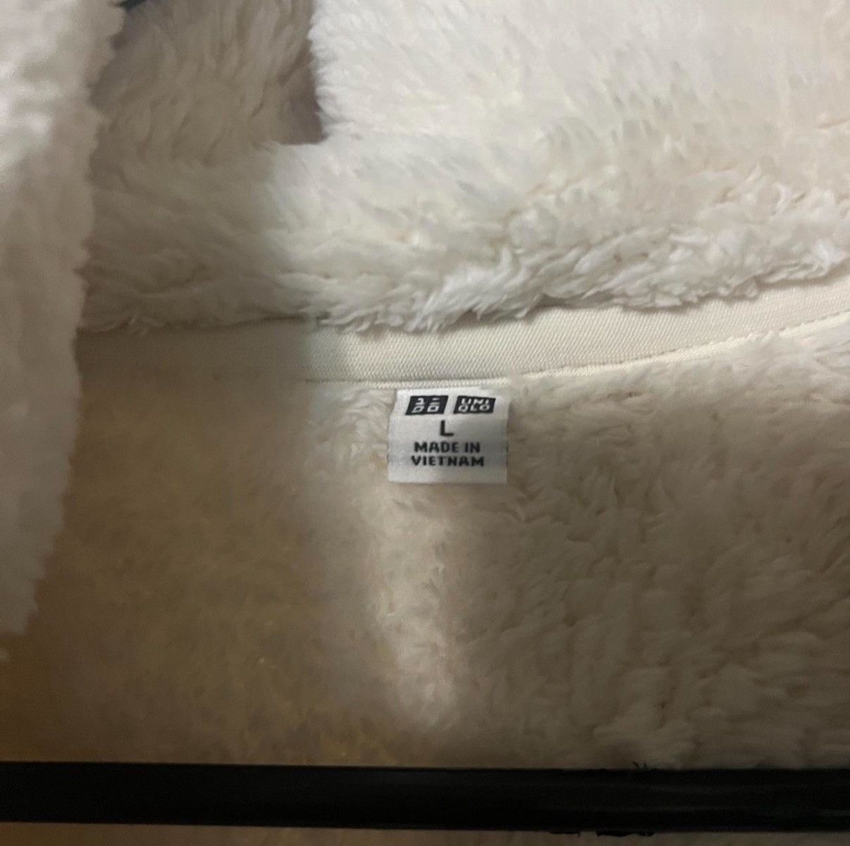 Uniqlo Uniqlo Fluffy Yarn Fleece Full-Zip Jacket sz L Womens Size L / US 10 / IT 46 - 3 Thumbnail