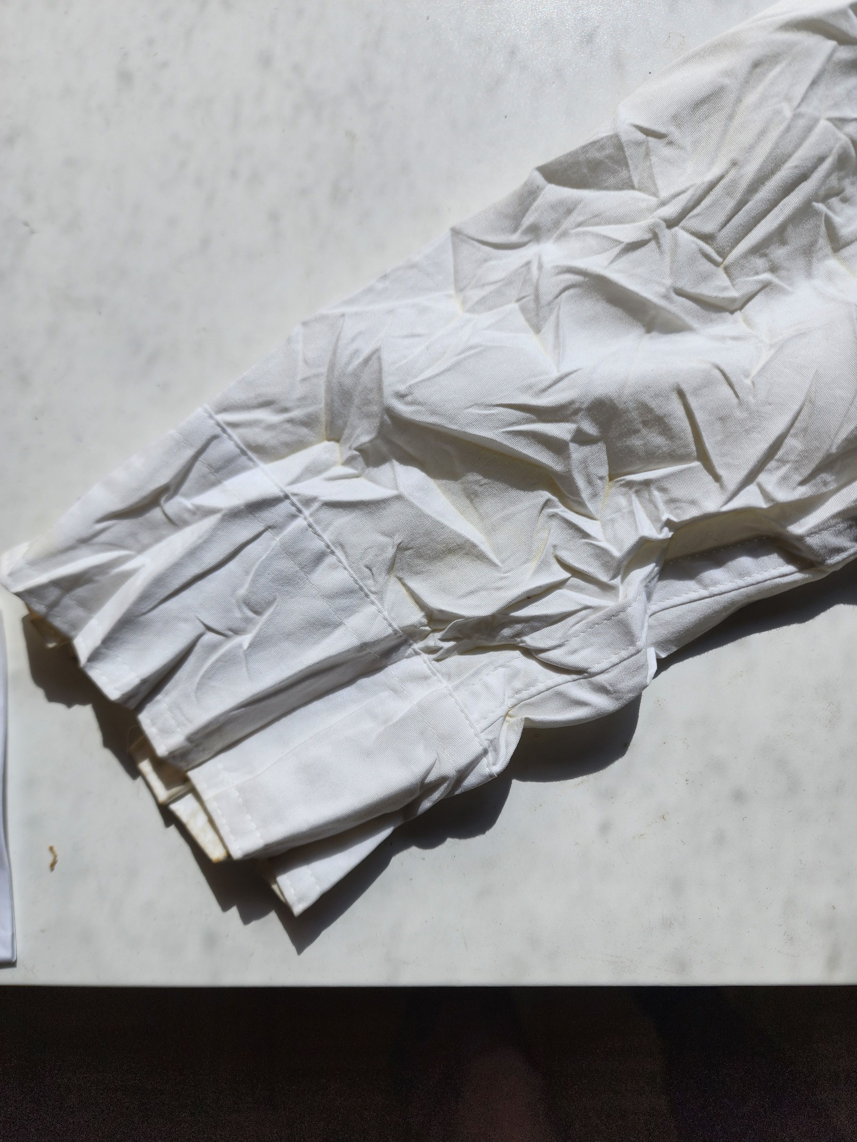 Yohji Yamamoto ALLOVER CRINKLE PROCESS FULL CUT SHIRT Size US L / EU 52-54 / 3 - 3 Thumbnail
