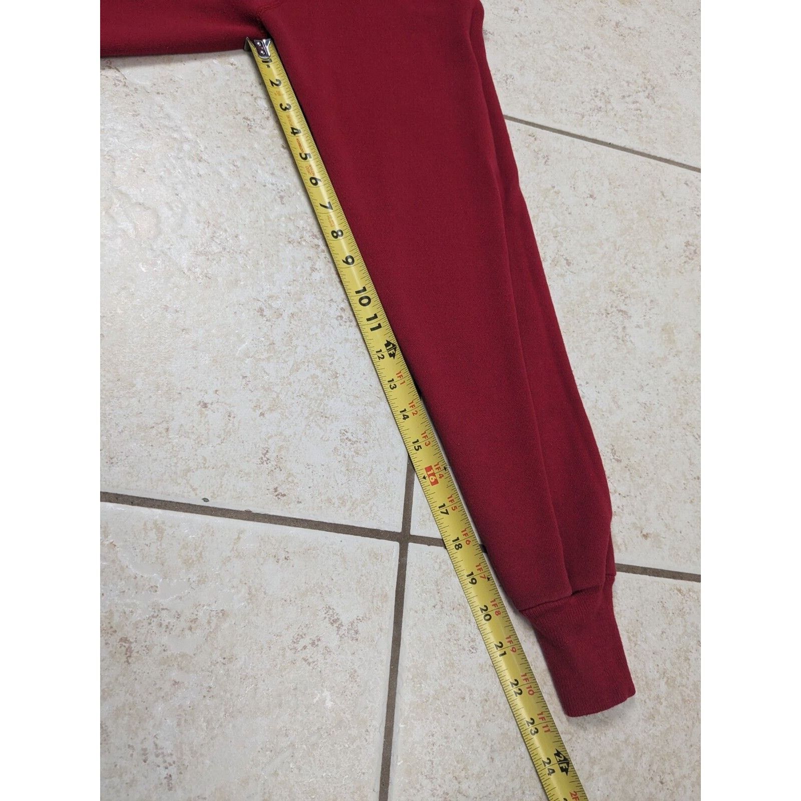 Hanes Vtg Sweatshirt Pannill Hanes Red Raglan Crewneck USA Blank Size US XL / EU 56 / 4 - 8 Thumbnail