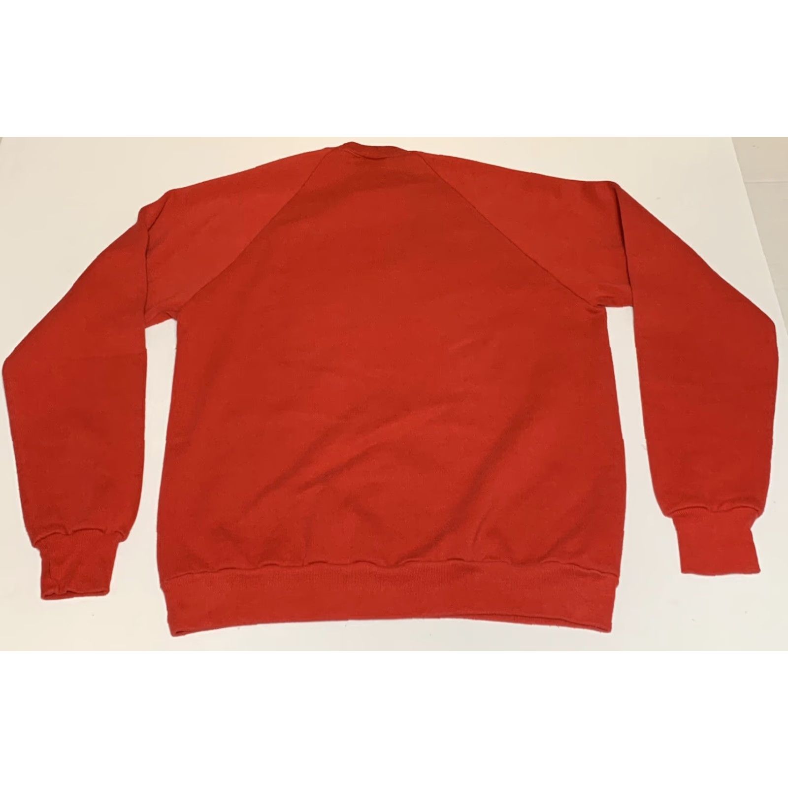 Dickies VINTAGE Dickies Mens M/L Red Blank Crewneck Sweatshirt USA 50/50 Crewneck Sweatshirt Red 1990s Mens Size US M / EU 48-50 / 2 - 7 Thumbnail