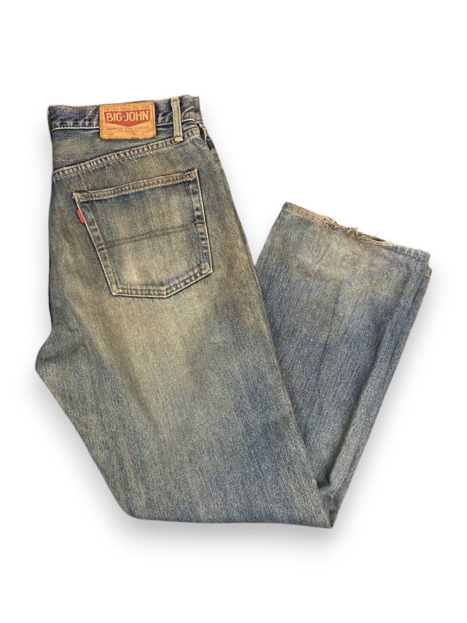 Big John vintage big john rusty distressed denim nice design Size US 34 / EU 50 - 1 Thumbnail
