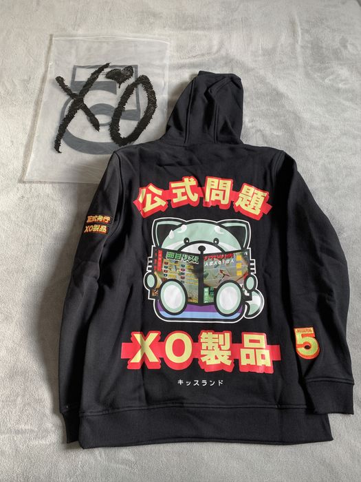 The weeknd kiss land hoodie hot sale