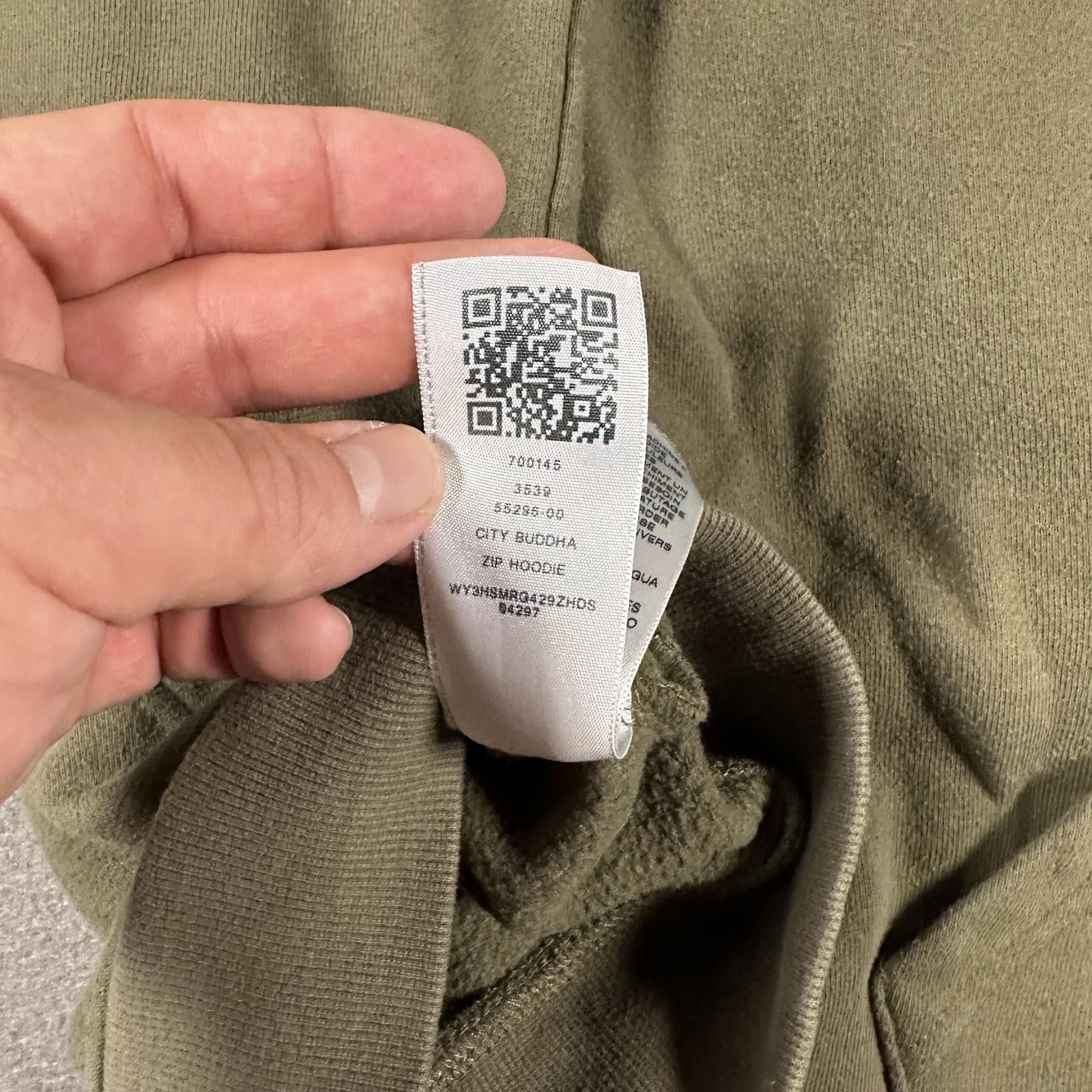 True Religion True Religion Men Hoodie Regular M Green Zip Up Hoodie with Size US M / EU 48-50 / 2 - 6 Thumbnail