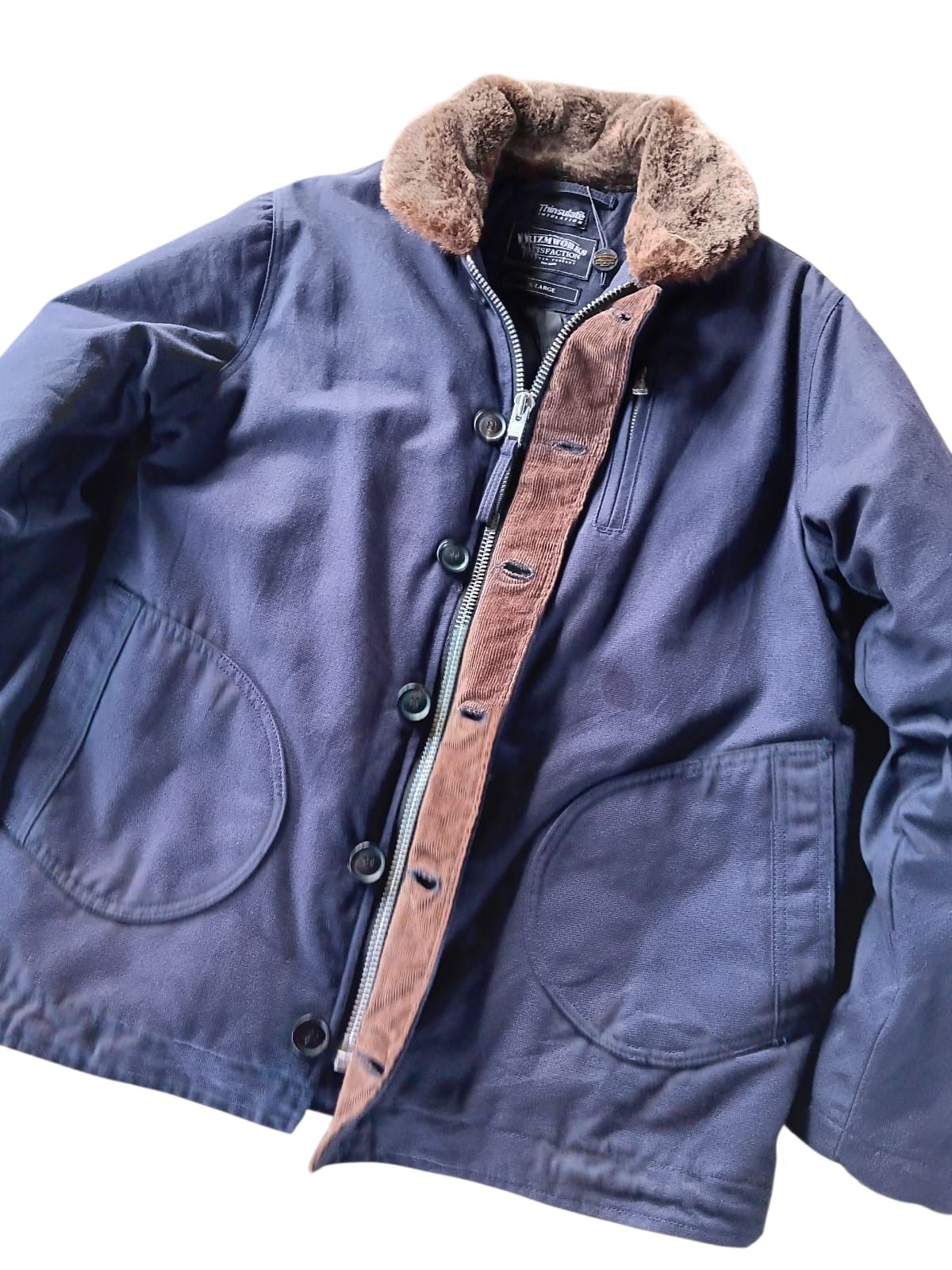 FrizmWORKS FrizmWorks navy deck jacket Size US XL / EU 56 / 4 - 3 Thumbnail