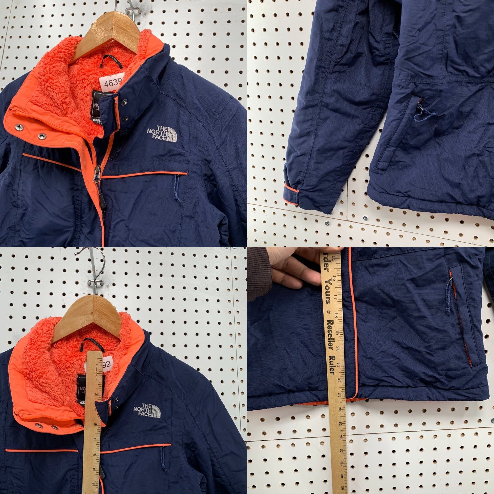 The North Face The North Face Hyvent Jacket Women S Blue Lined Hooded Cozy Soft Sherpa Mid-Length Size S / US 4 / IT 40 - 8 Thumbnail