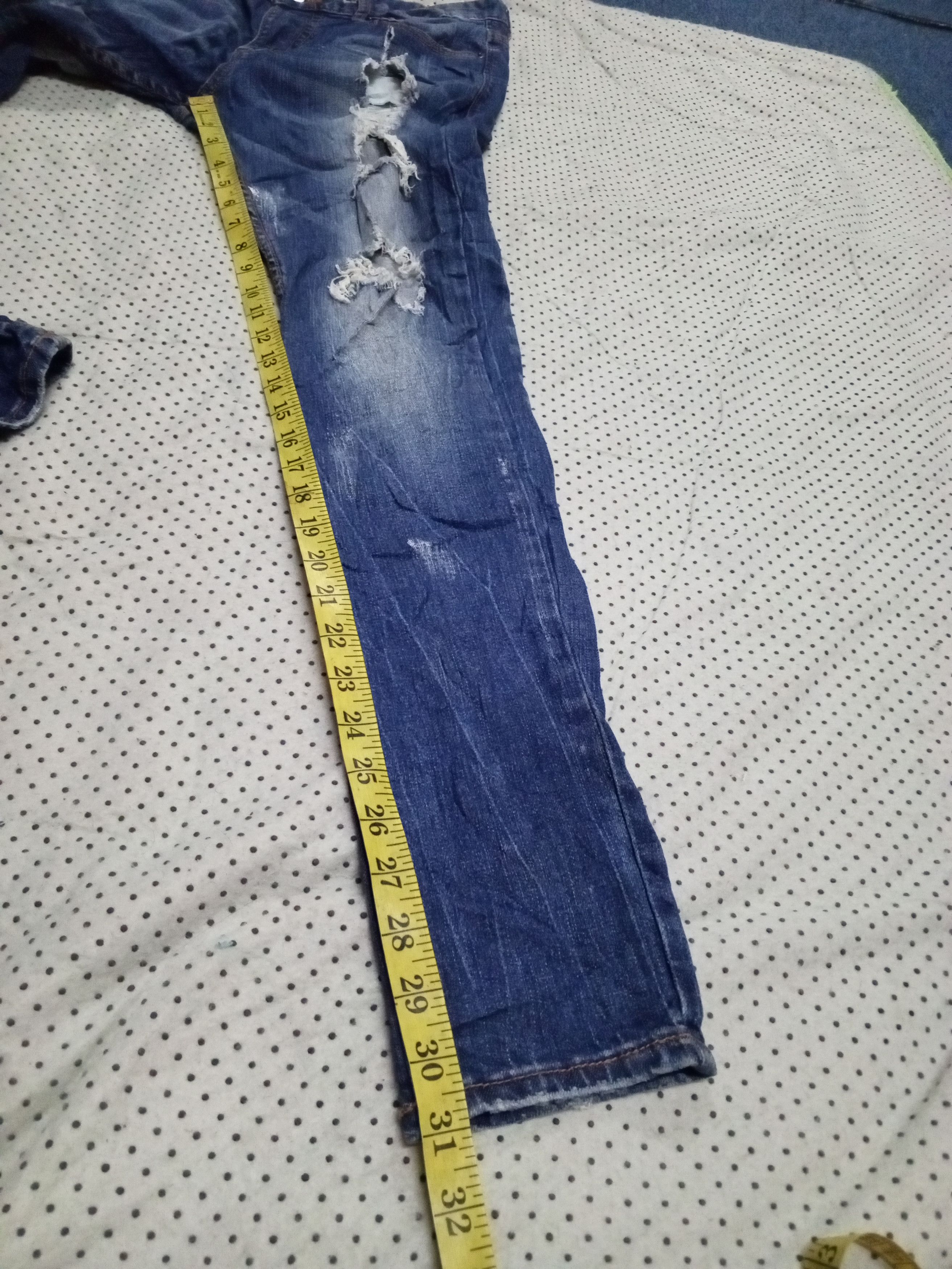 Japanese Brand × Jean DIVINER RECKLESS LIFE DENIM JEANS Size US 33 - 11 Thumbnail