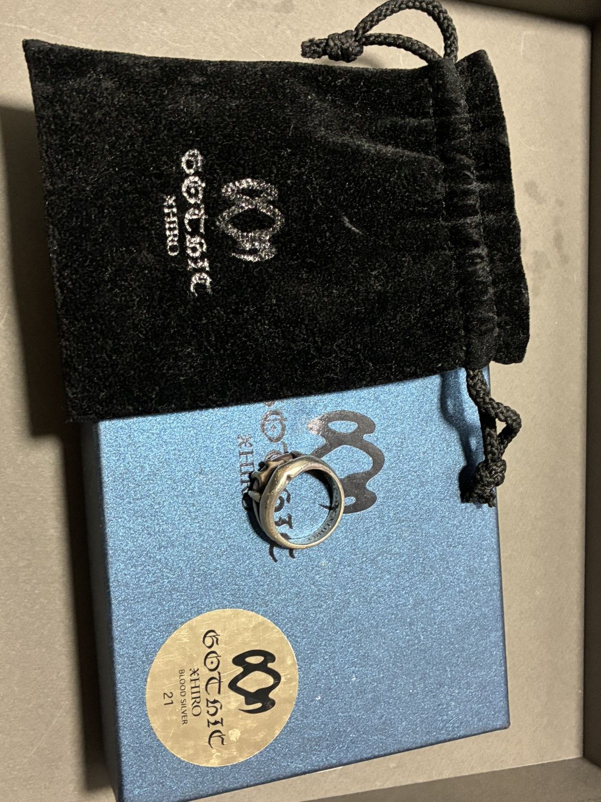 Yohji Yamamoto Vampire Ring RARE Variation Size ONE SIZE - 5 Thumbnail