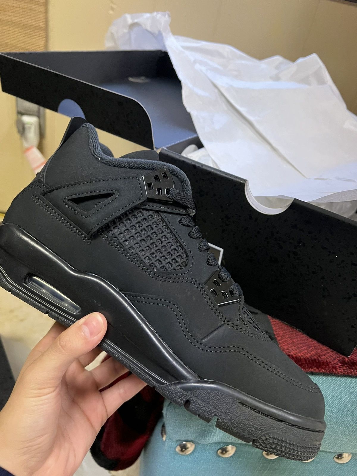 Jordan Brand Jordan 4 Black Cat Size US 7 / EU 40 - 2 Thumbnail