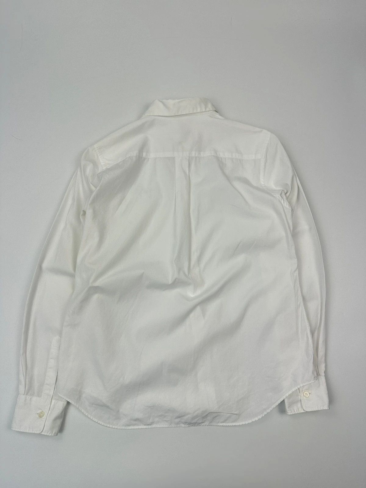 Comme des Garcons Comme Des Garçons 00’s White Cotton Simple Dress Shirt Size S / US 4 / IT 40 - 3 Thumbnail