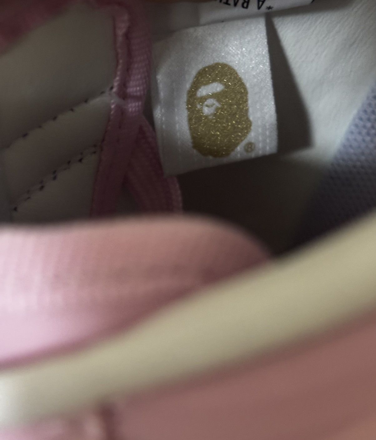 Bape Authentic ape bape bape sta #2 pink 10 new bapesta Size US 10 / EU 43 - 7 Thumbnail
