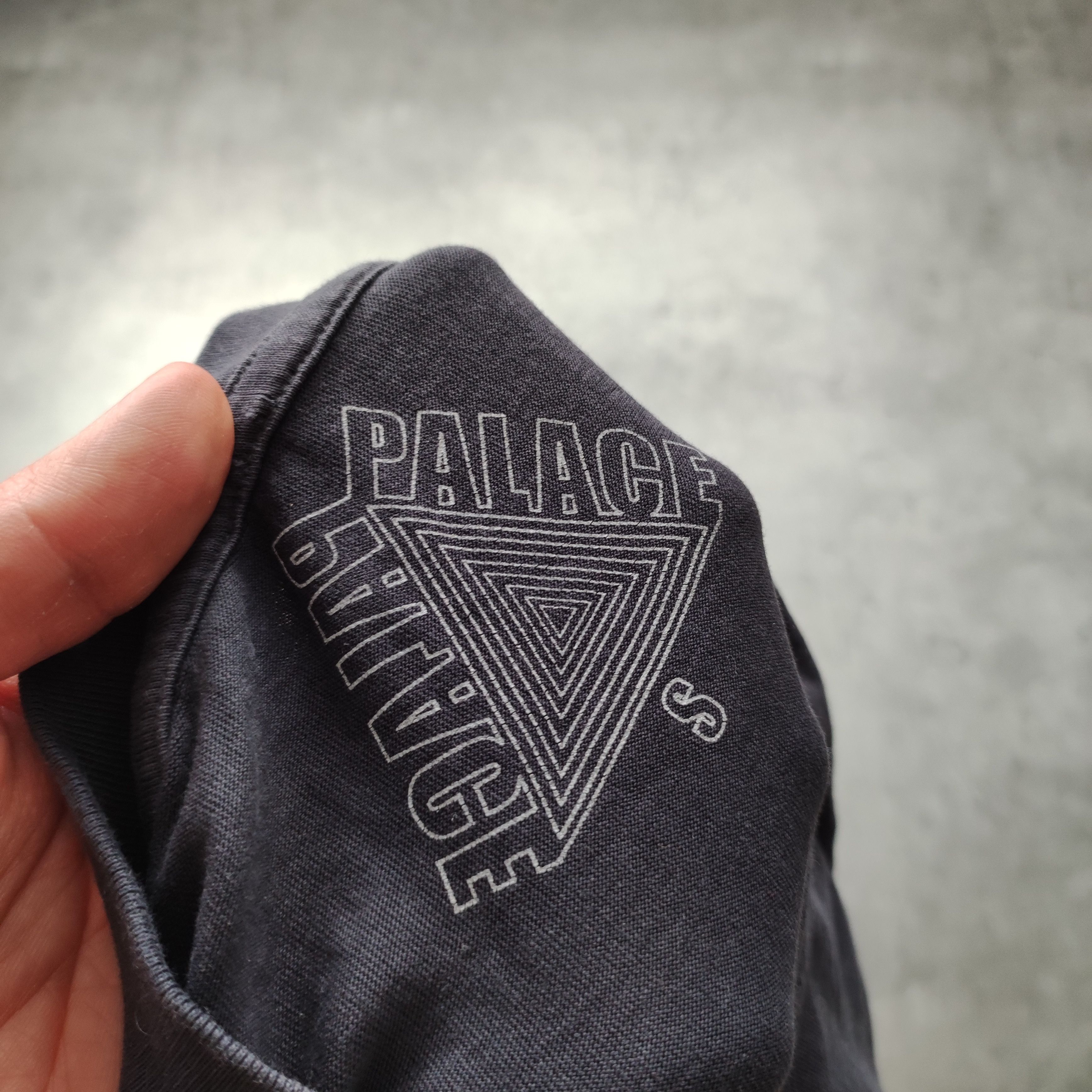 Palace Palace Skateboards Saddle Up Gray Tee Size US S / EU 44-46 / 1 - 5 Thumbnail