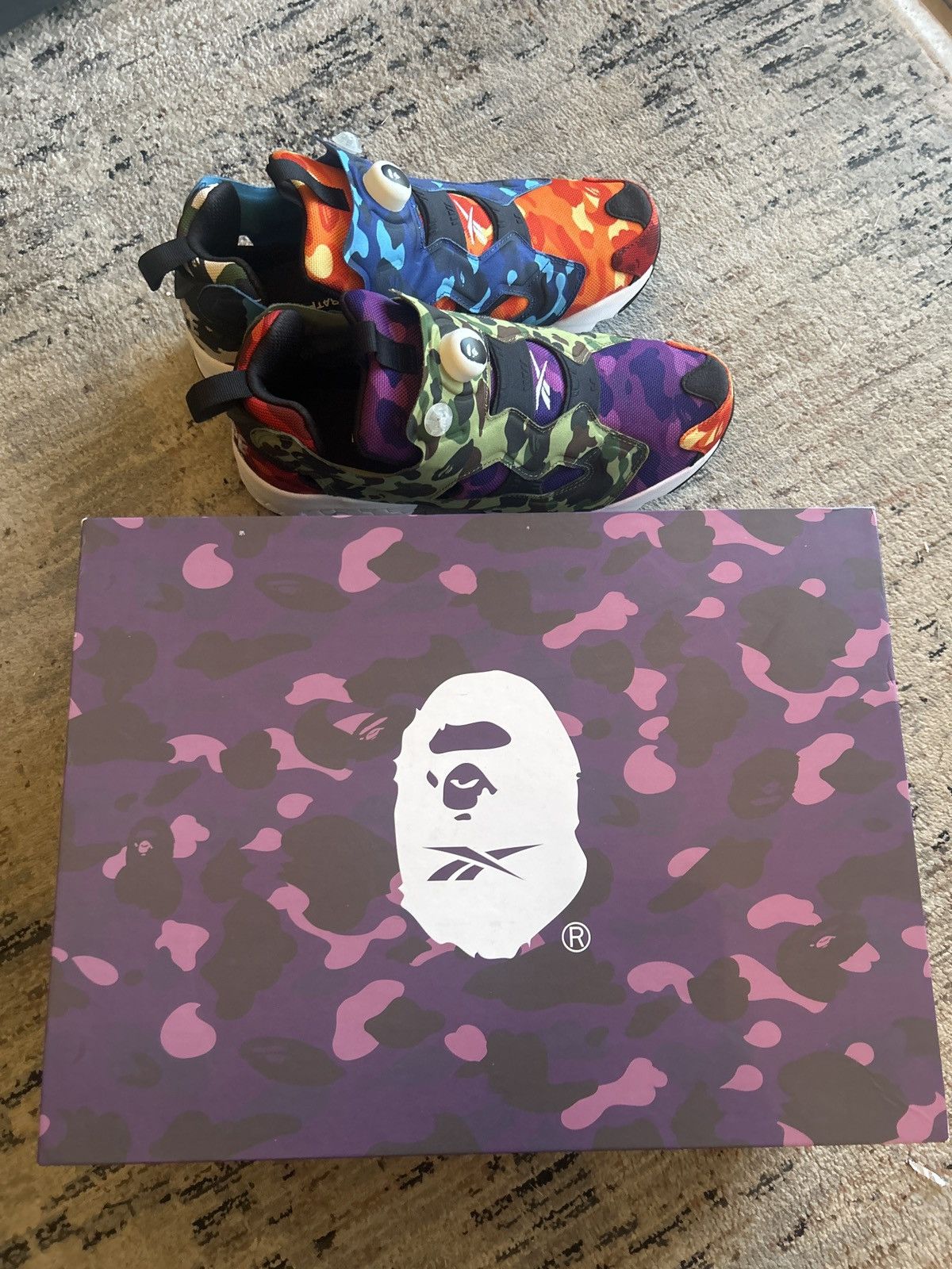 Bape × Reebok Bape x Reebok InstaPump Fury Size US 11 / EU 44 - 7 Thumbnail