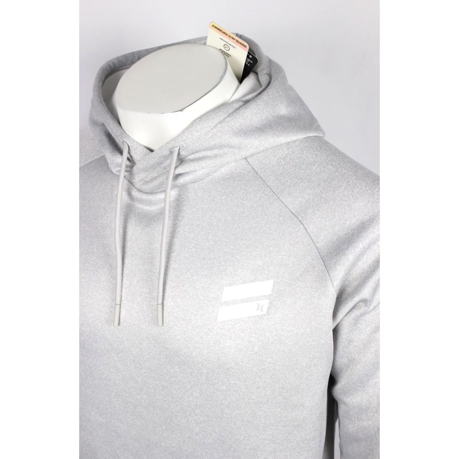 Hurley Hurley Men's Exist Icon Logo Pullover Hoodie Sweatshirt M Medium Light Grey Heather Size US M / EU 48-50 / 2 - 3 Thumbnail