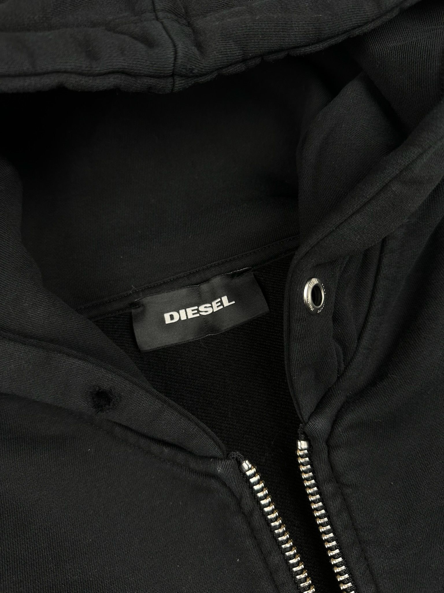 Diesel Y2K Diesel Big Logo Black Hoodie Size US S / EU 44-46 / 1 - 5 Thumbnail