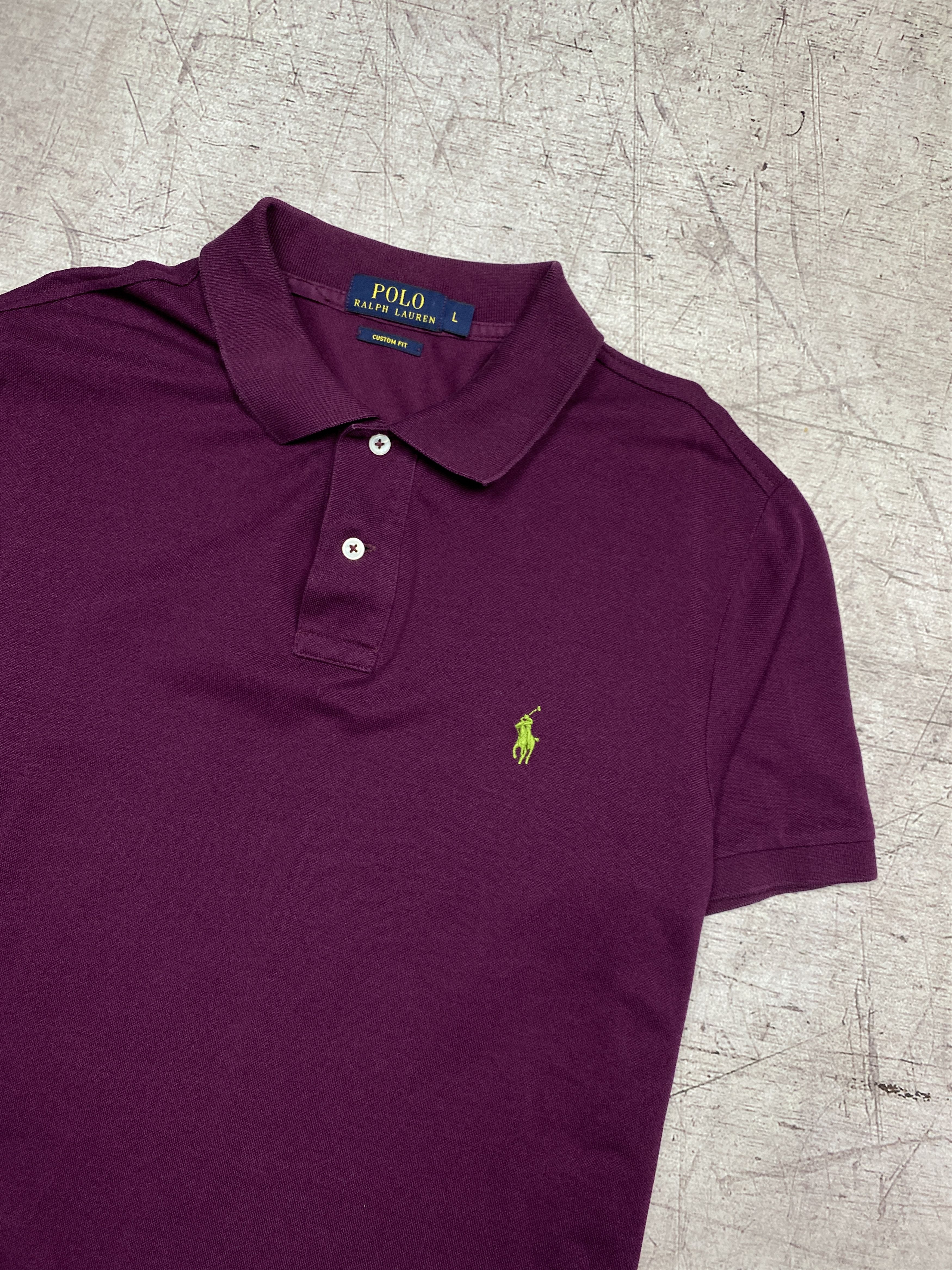 Polo Ralph Lauren × Ralph Lauren Polo Ralph Lauren Vintage Mens Polo Shirt Size US L / EU 52-54 / 3 - 2 Thumbnail