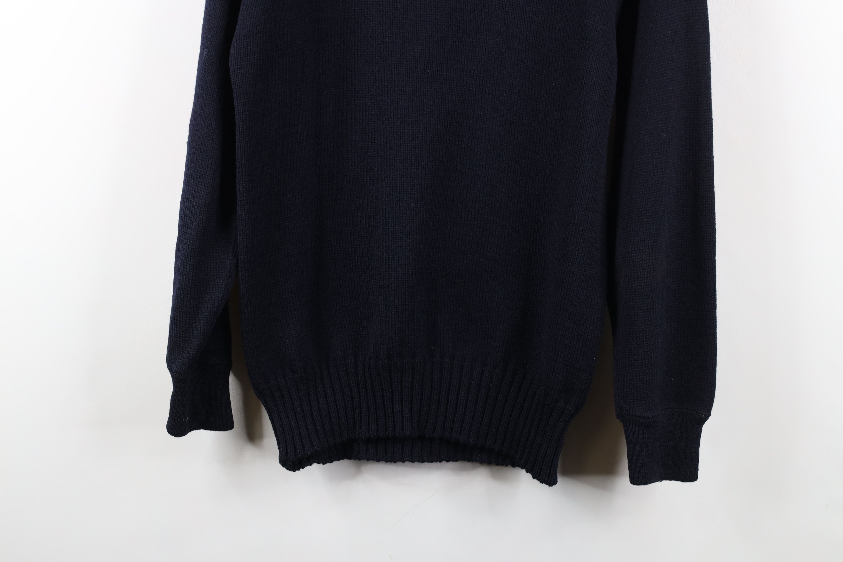Vintage Vintage 40s Military World War II Wool Naval Sweater USA Size US S / EU 44-46 / 1 - 15 Thumbnail