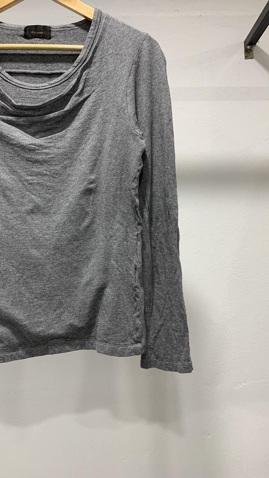 Designer × Issey Miyake × Tete Homme Tete Homme Double Layer Shirt Size M / US 6-8 / IT 42-44 - 3 Thumbnail