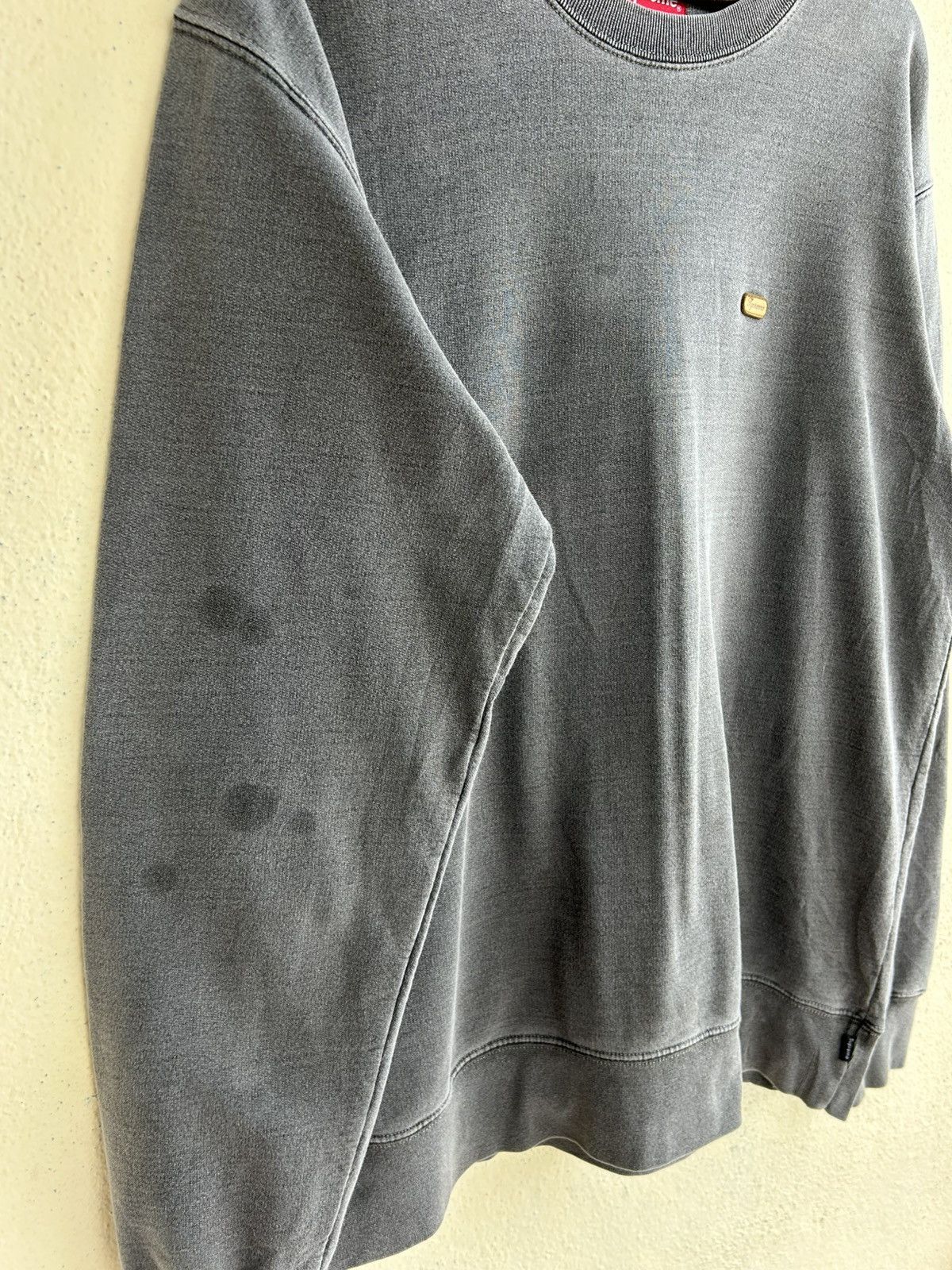 Supreme Supreme Crewneck Dark Grey Sweatshirt Size US L / EU 52-54 / 3 - 8 Thumbnail