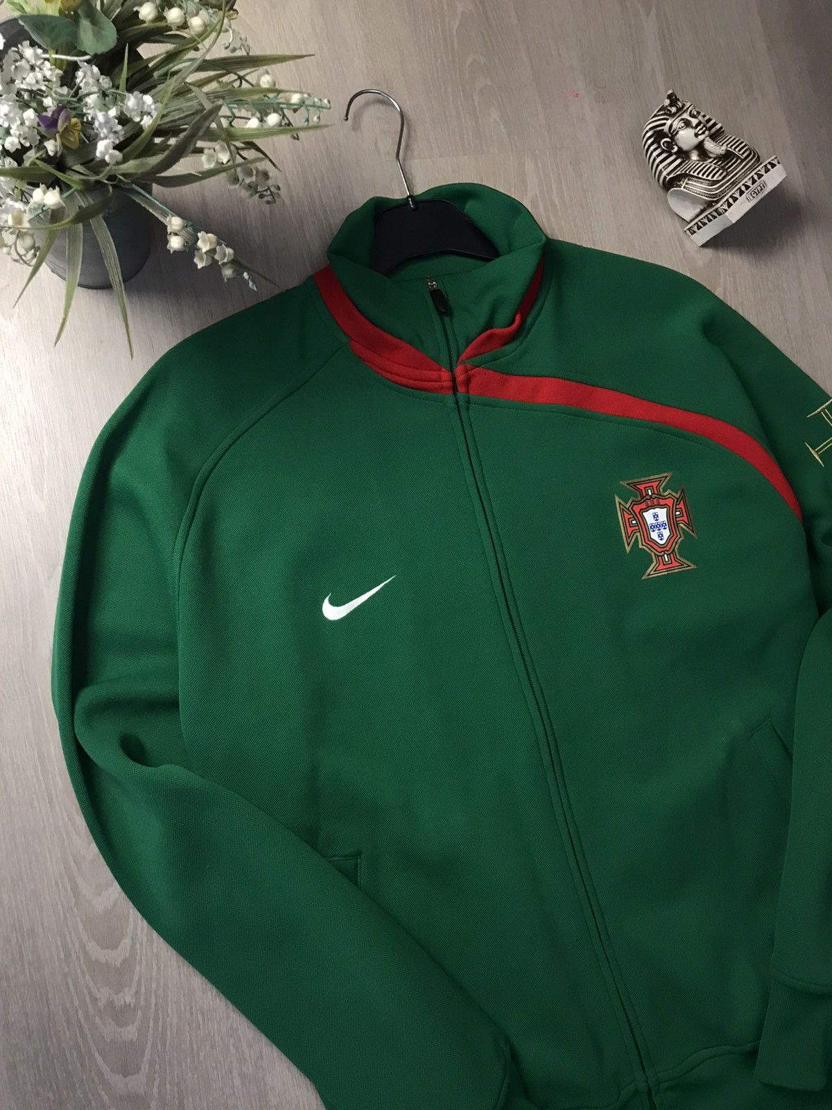Nike × Vintage Nike Y2K Portugal 🇵🇹 track jacket Size US XL / EU 56 / 4 - 4 Thumbnail