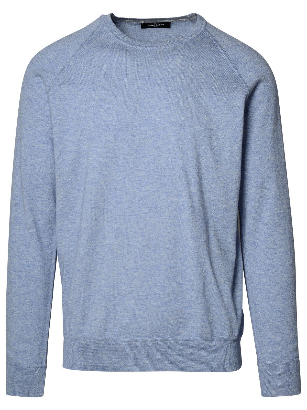 image of Gran Sasso Light Blue Cashmere Blend Sweater, Men's (Size 2XL)