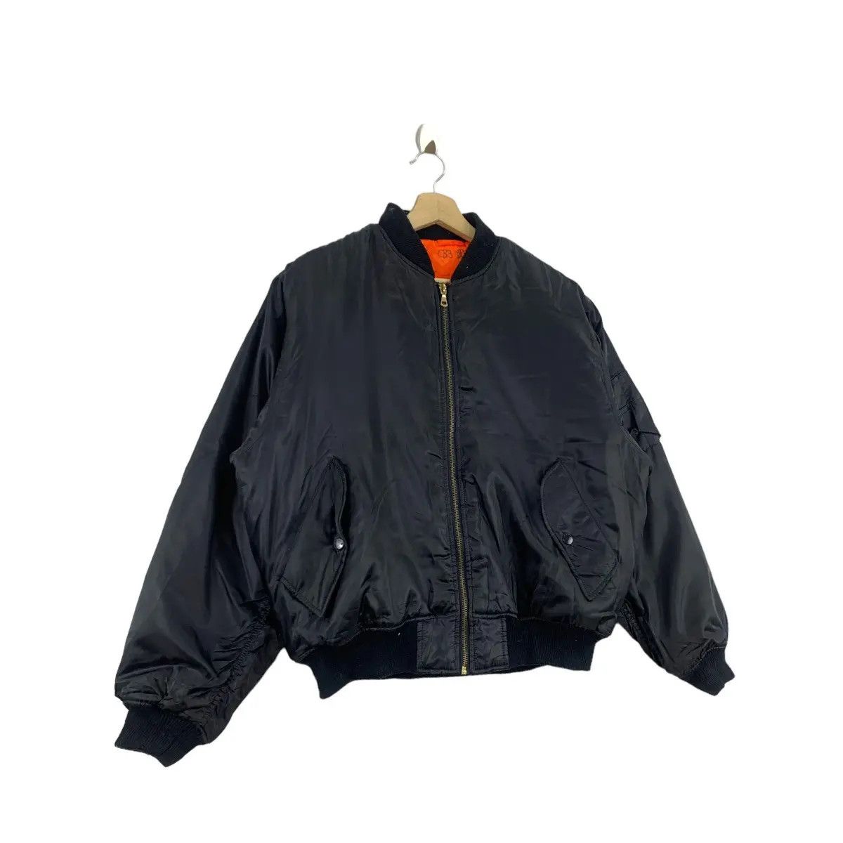 Vintage Vintage USAF AIR FORCE USA MA-1 Flight Bomber Jacket World Size US M / EU 48-50 / 2 - 5 Thumbnail