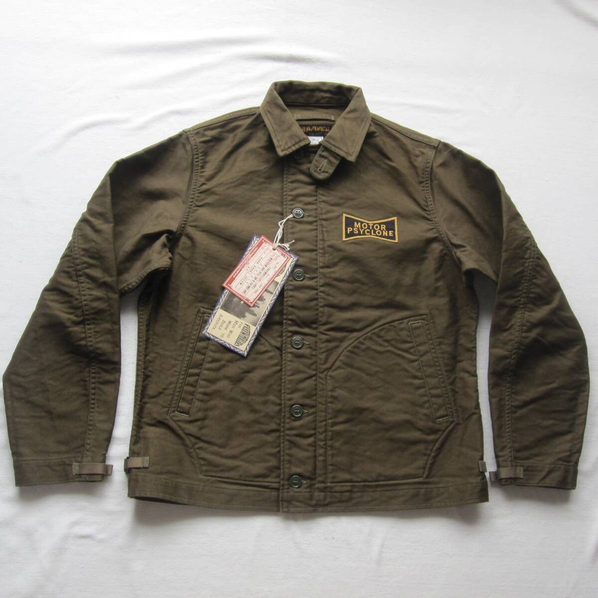 Freewheelers DECK WORKER JACKET “CHOP EM” size40 Size US L / EU 52-54 / 3 - 1 Thumbnail