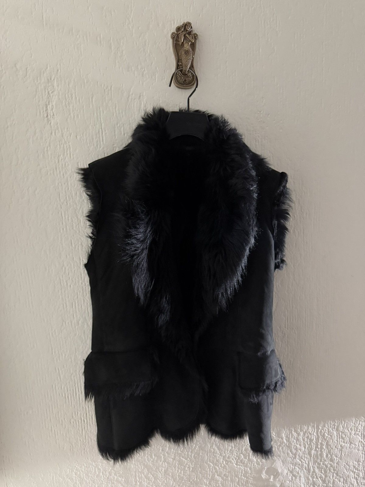 Other Shearling sheepskin fur vest size Medium Size US M / EU 48-50 / 2 - 1 Thumbnail