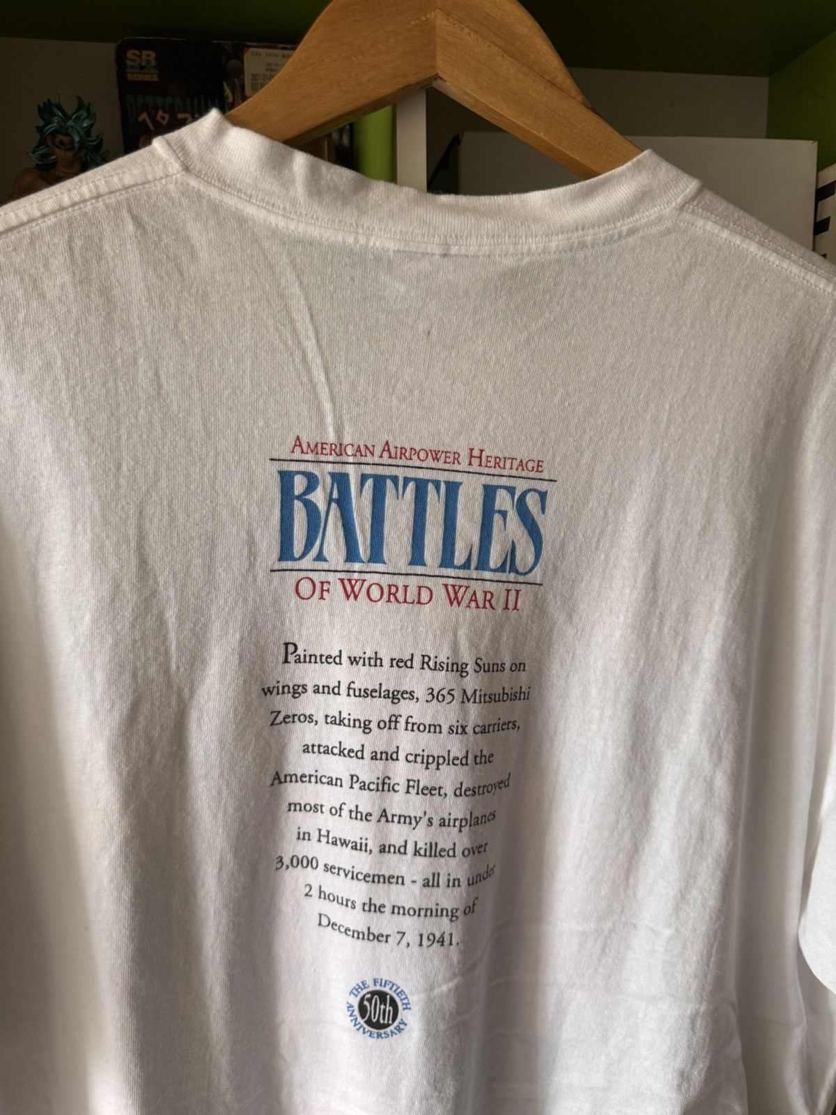 Vintage VINTAGE 90s 50 aniversary PEARL HARBOUR TRUE EVENT Size US XL / EU 56 / 4 - 10 Thumbnail