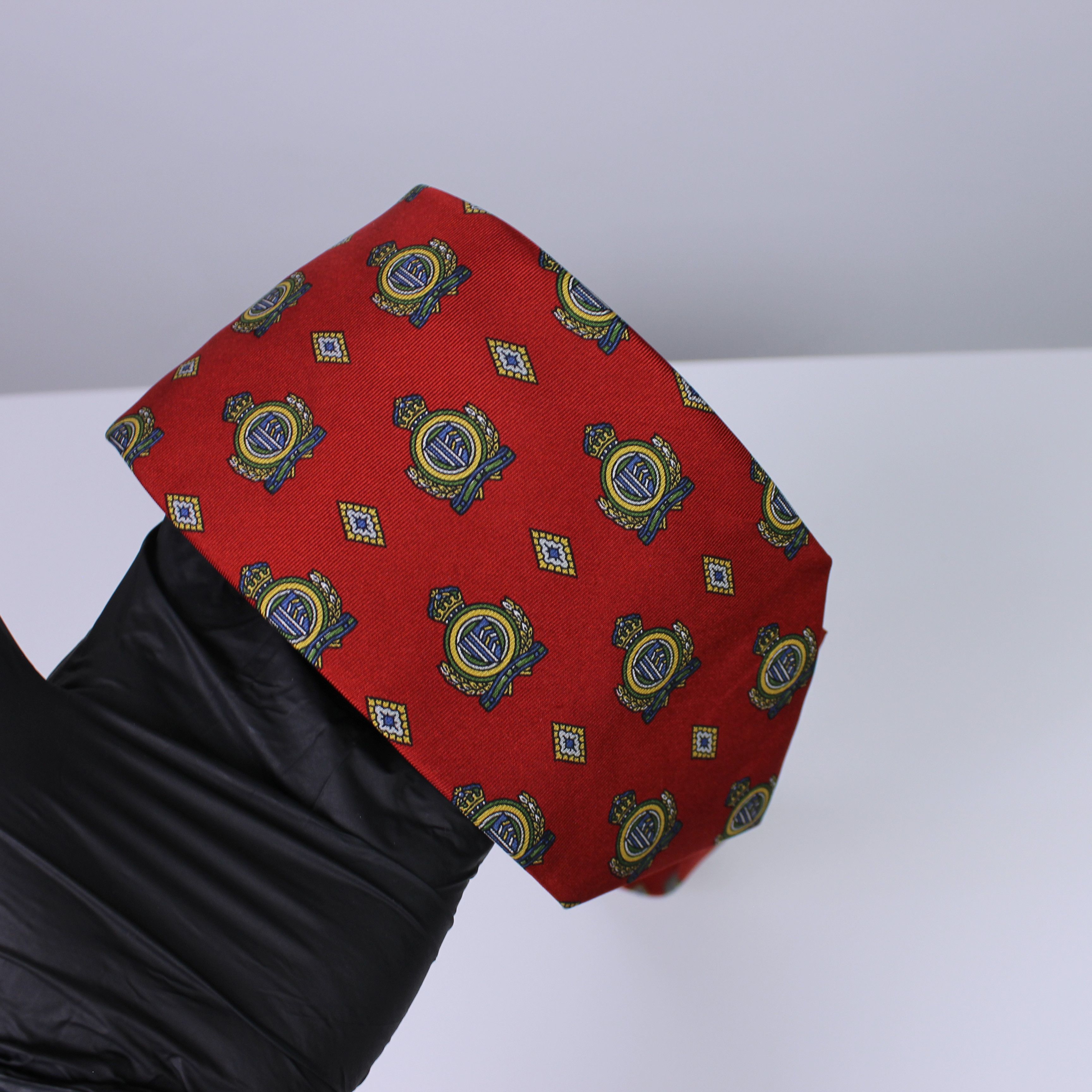 Balmain Pierre Balmain Paris tie multi logo silk ties Size ONE SIZE - 4 Thumbnail