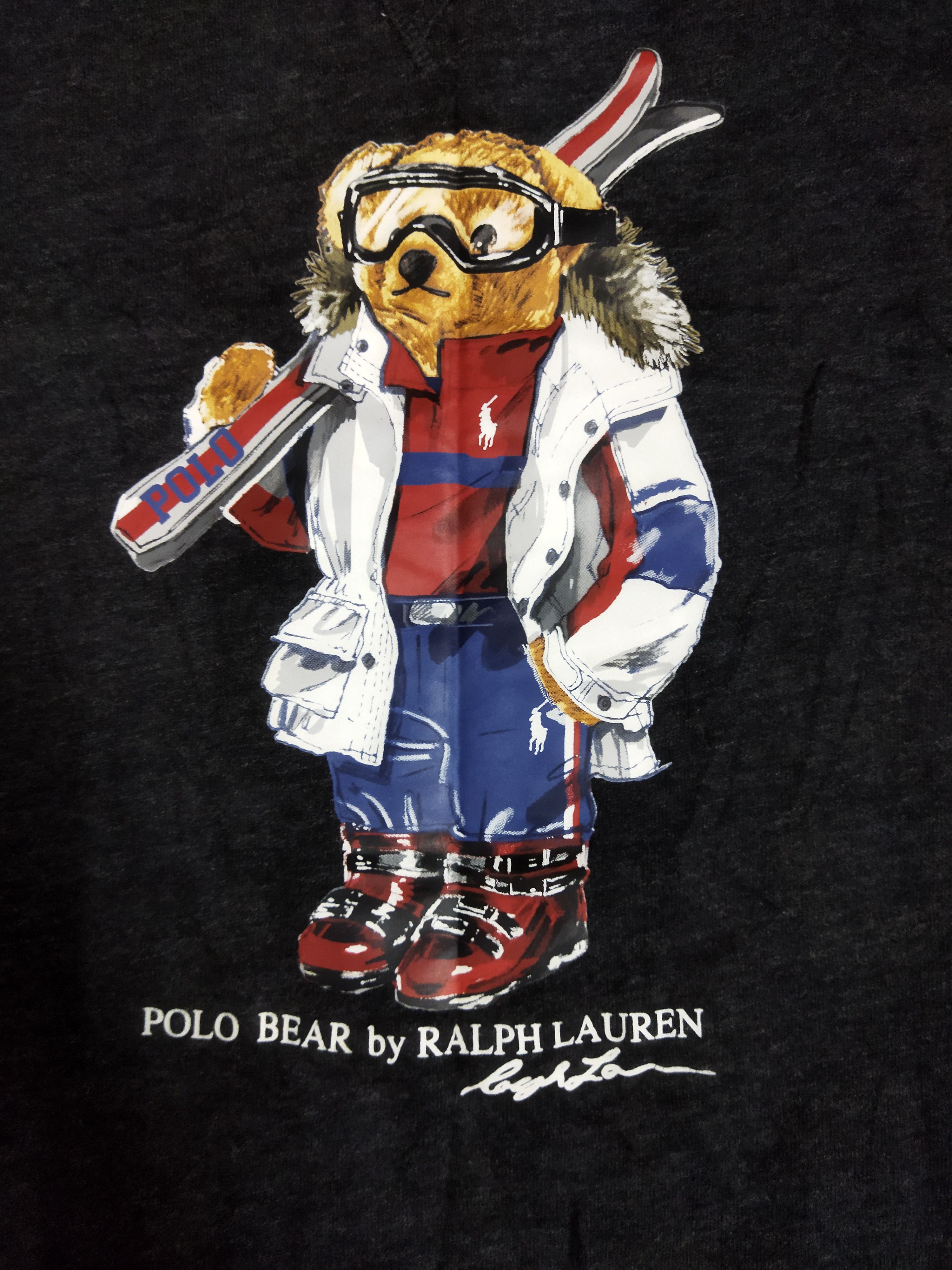 Polo Ralph Lauren Polo Ralph Lauren Polo Bear Sweatshirt Size US XL / EU 56 / 4 - 2 Thumbnail