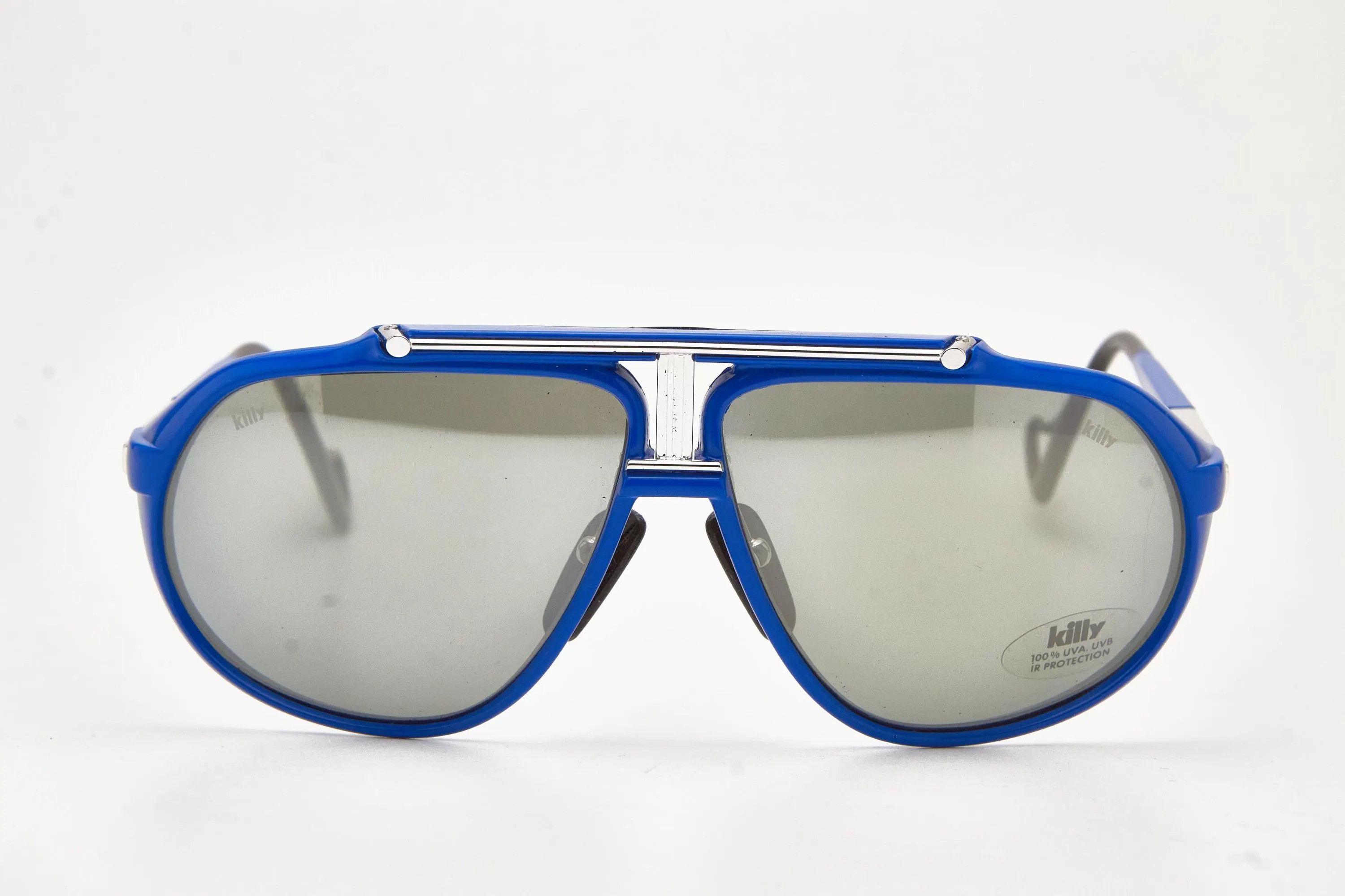 Other KILLY 469 Sunglasses Blue Gold High End Carbon Fiber Eyewear Size ONE SIZE - 12 Thumbnail