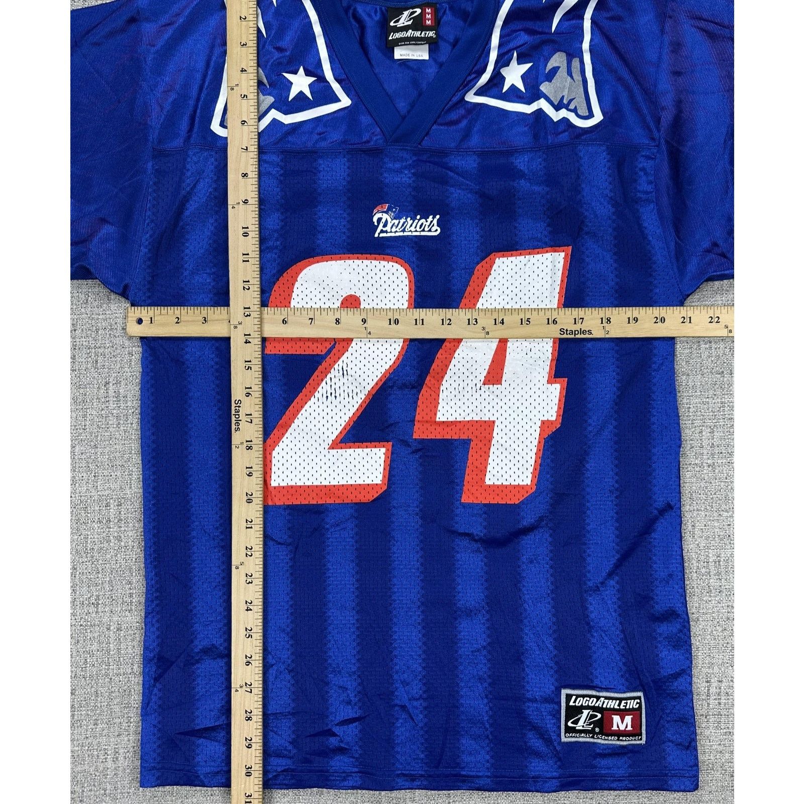 Other New England Patriots Jersey Mens M Ty Law 24 Logo Athletic Size US M / EU 48-50 / 2 - 2 Thumbnail