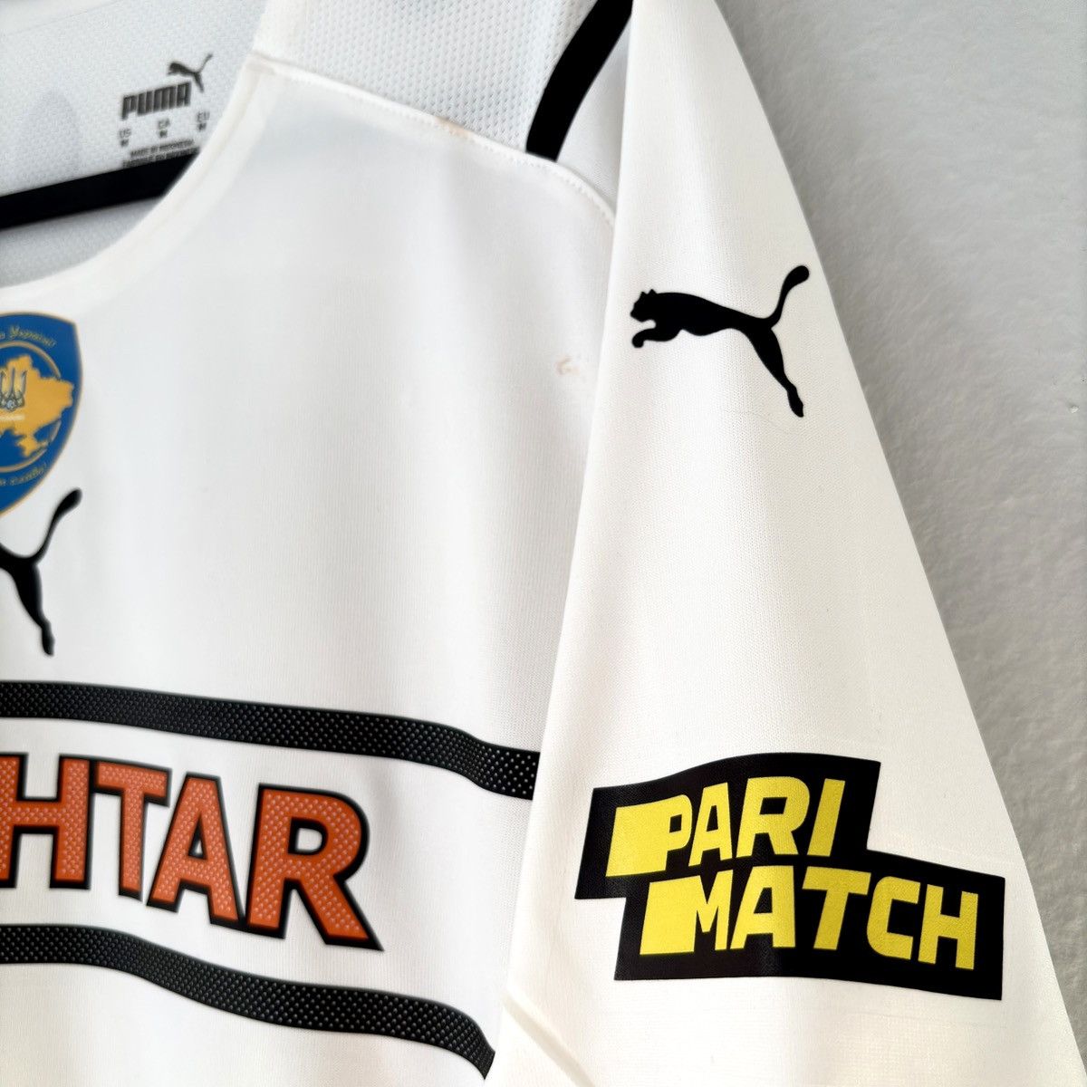 Puma 2021 2022 GAME ISSUE Shakhtar Mudryk Puma Away Soccer Jersey Size US M / EU 48-50 / 2 - 7 Thumbnail