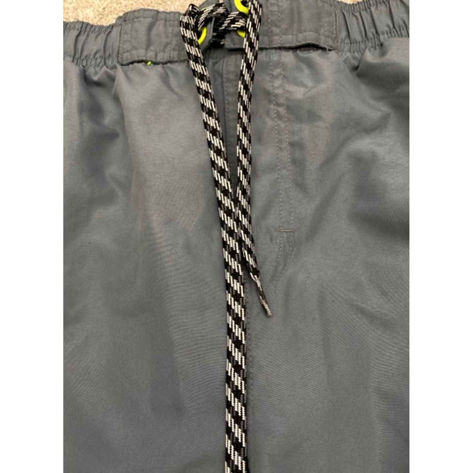 Nike VINTAGE Nike Mens Volley Core Swim Shorts NESS7421-483 Large Graphite Green 4923 Size US 33 - 3 Thumbnail