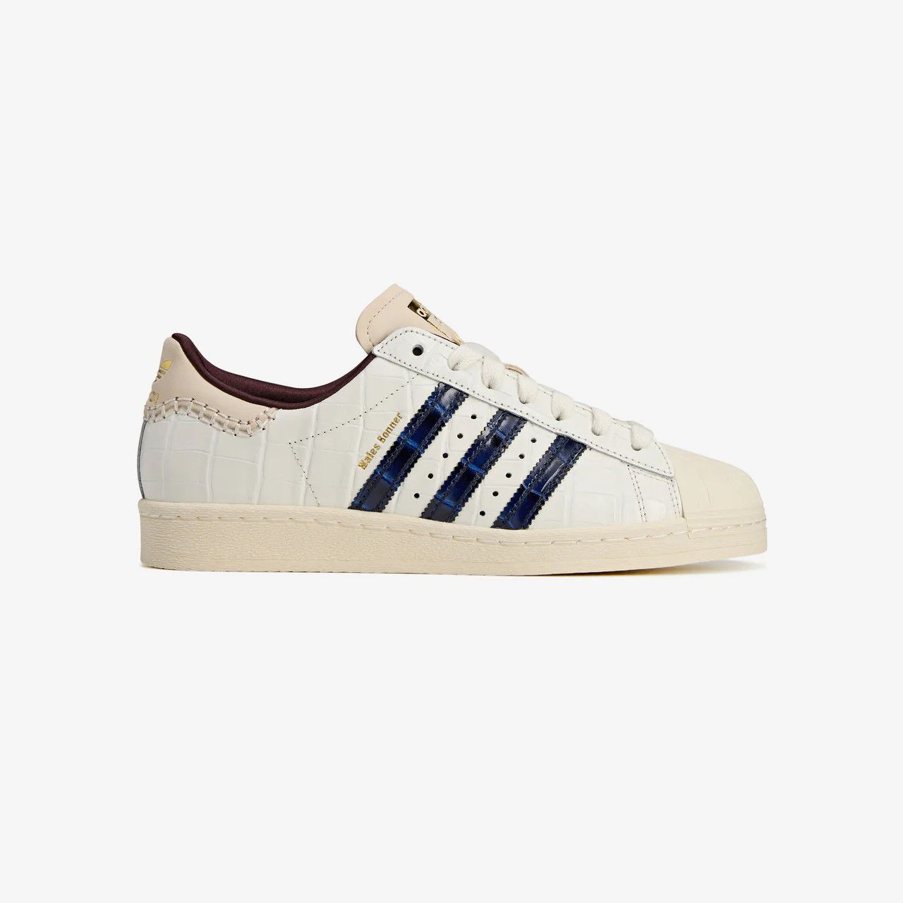 Adidas × Wales Bonner o1mle0725 Superstar Croc Low-Top Sneakers in White Size US 7 / EU 40 - 1 Thumbnail