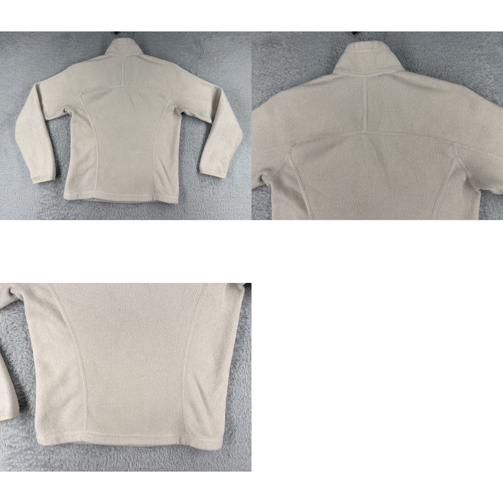 Patagonia Patagonia Sweater Womens Small White Synchilla Marsupial 1/2 Zip Pockets Poly Size S / US 4 / IT 40 - 9 Thumbnail