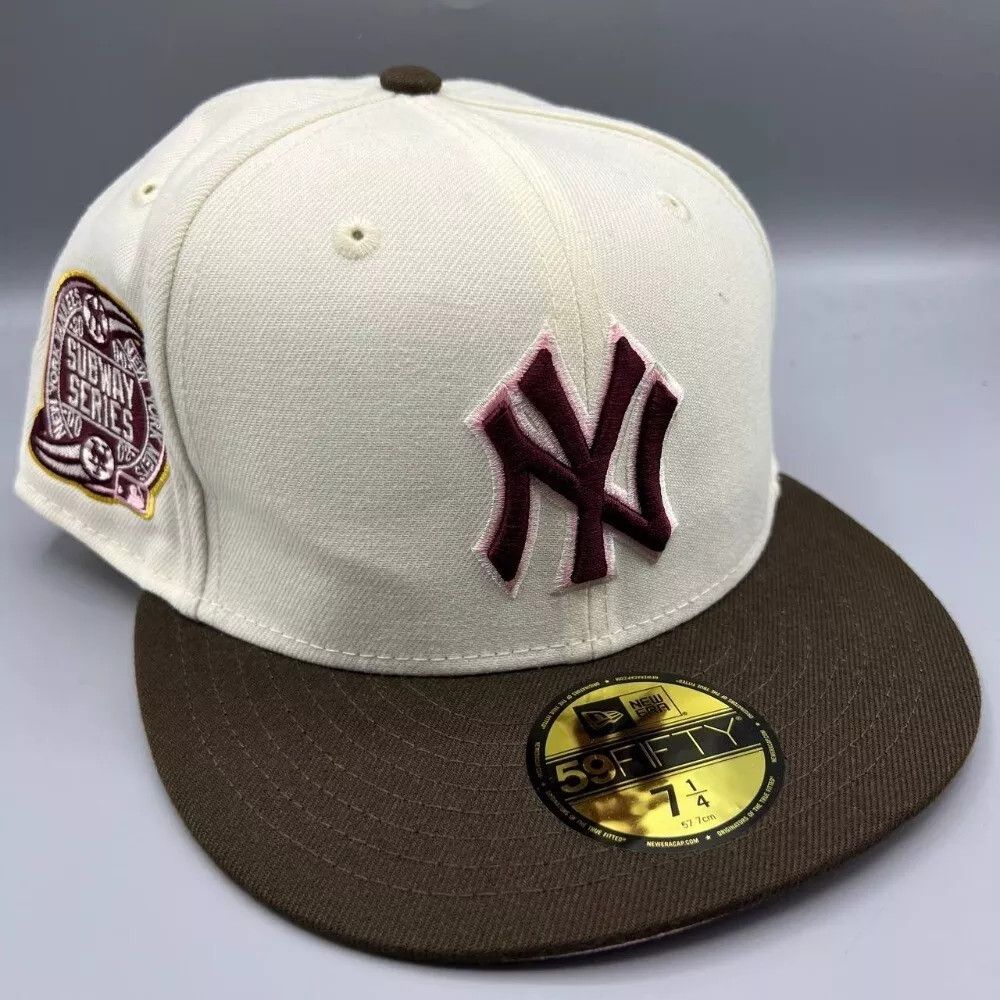 New York Yankees Hat Men 1/4 59Fifty New Era Fitted Cap
